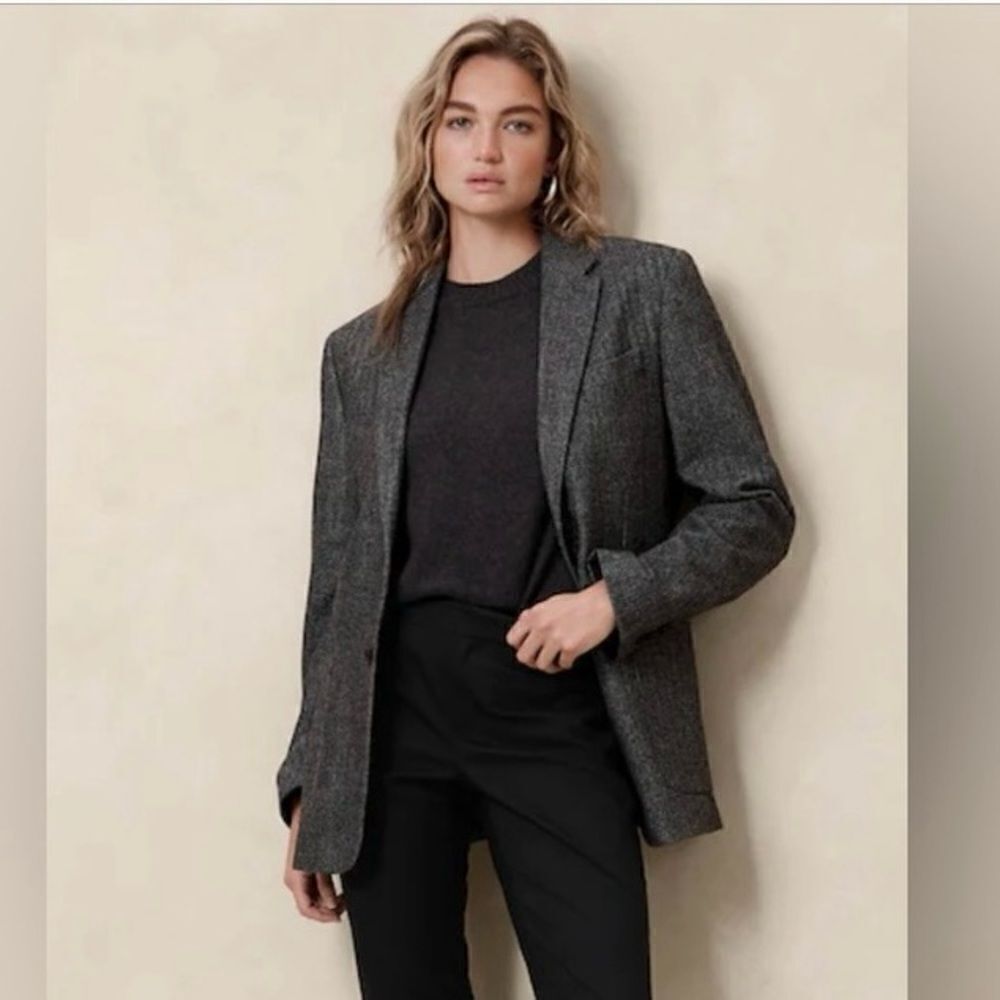 Banana Republic Ponte Stretch Blazer